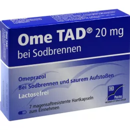 OME TAD 20 mg B.SoD burning stomach naft