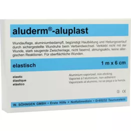ALUDERM Aluplast wound -verb. 6 cmx1 m stable, 1 pcs