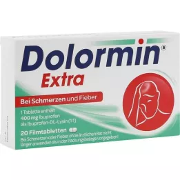 DOLORMIN Extra film -coated tablets, 20 pcs