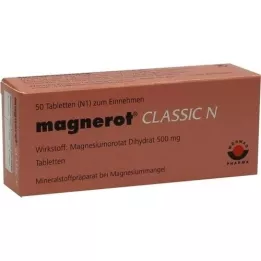 MAGNEROT CLASSIC N tablets, 50 pcs