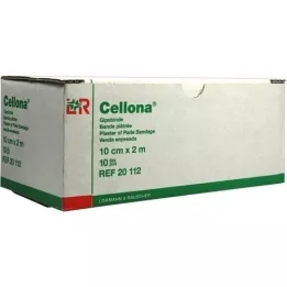 CELLONA plaster bandages 10 cmx2 m, 10 pcs