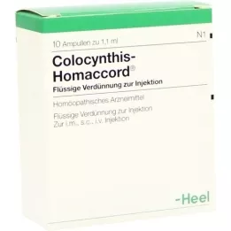 COLOCYNTHIS HOMACCORD ampoules, 10 pcs