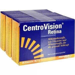 CENTROVISION Retina capsules, 180 pcs