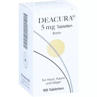 DEACURA 5 mg tablets, 100 pcs
