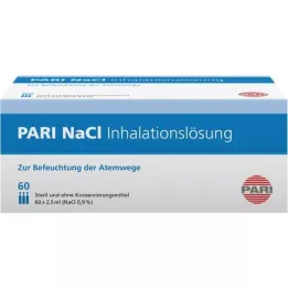 PARI NaCl inhalation solution ampoules, 60x2.5 ml