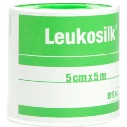 LEUKOSILK 5 cmx5 m, 1 pcs