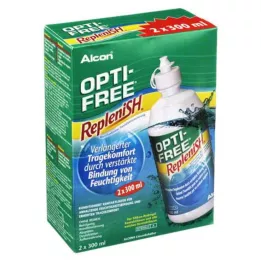 OPTI-FREE Replenish Multifunctional Desinf.lsg., 2x300 ml