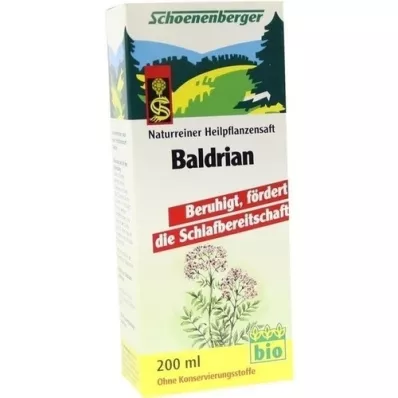 BALDRIAN HEILPFLANZENSÄFTE Schoenenberger, 200 ml