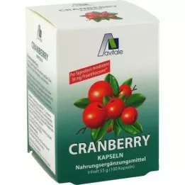 CRANBERRY KAPSELN 400 mg, 100 pcs