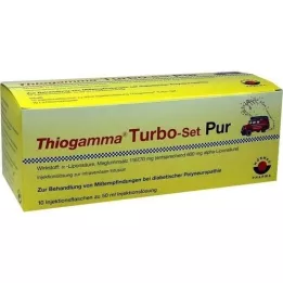 THIOGAMMA Turbo set PUR injection bottles, 10x50 ml