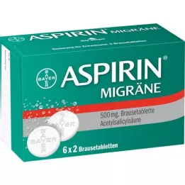 ASPIRIN MIGRÄNE Breath tablets, 12 pcs