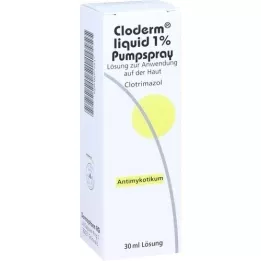 CLODERM Liquid 1% pump spray, 30 ml
