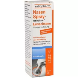 Nasal sprayratiopharm adults cons., 15 ml