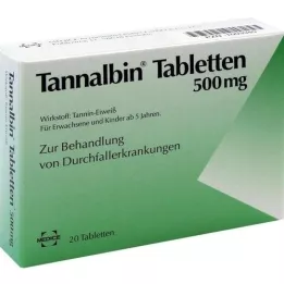 TANNALBIN Tablets, 20 pcs