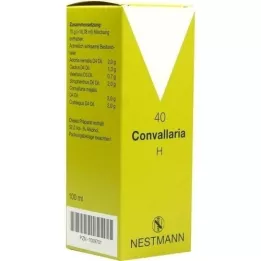 CONVALLARIA H No.40 drops, 100 ml