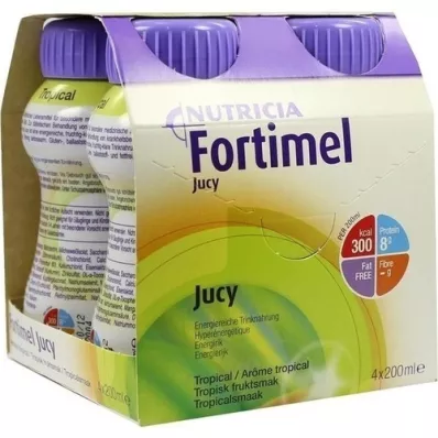 FORTIMEL Jucy Tropical taste, 4x200 ml