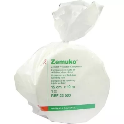 ZEMUKO Vliesoff-Kommress-Kommin rolled 15 cmx10 m, 1 pcs