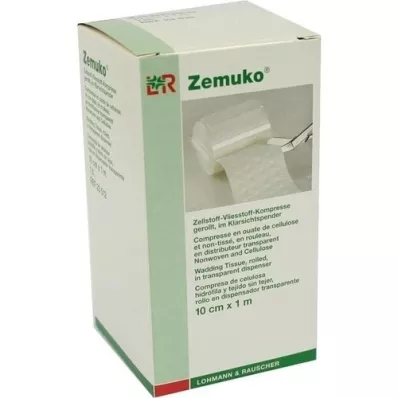 ZEMUKO Vliesoff-compr. rolled 10 cmx1 m, 1 pcs