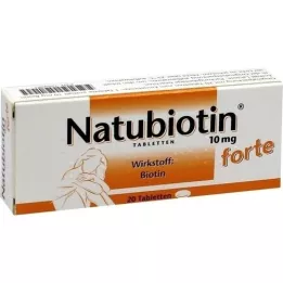 NATUBIOTIN 10 mg forte tablets, 20 pcs