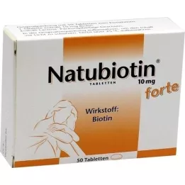 NATUBIOTIN 10 mg forte tablets, 50 pcs