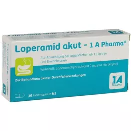 LOPERAMID Acute-1a Pharma hard capsules, 10 pcs