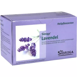 SIDROGA Lavender tea filter bag, 20x1.0 g