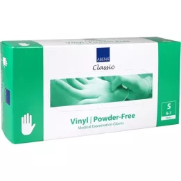 VINYL Gloves Powder -free small, 100 pcs