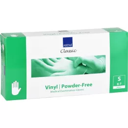 VINYL Gloves Powder -free Small, 10x100 pcs