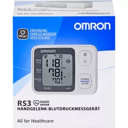 OMRON RS3 wrist Blood pressure monitor, 1 pcs