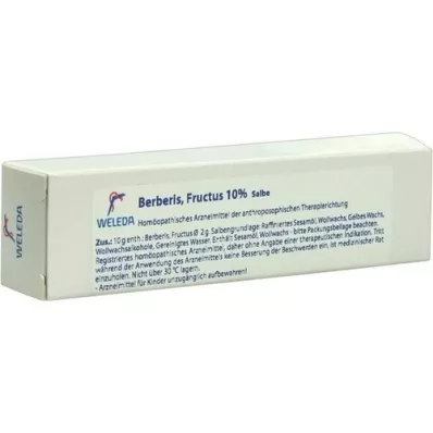 BERBERIS FRUCTUS 10% ointment, 25 g