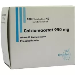 CALCIUMACETAT 950 mg film -coated tablets, 100 pcs