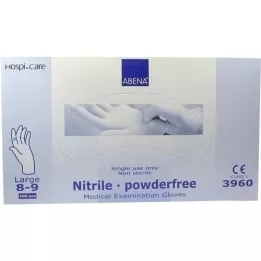 NITRIL Gloves Unspowdered Large, 100 pcs