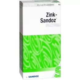 Zinc Sandoz Effervescent tablets, 40 pcs