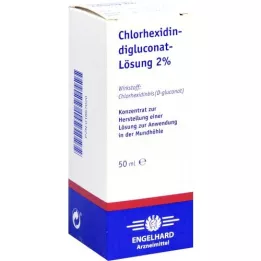 CHLORHEXIDINDIGLUCONAT Solution 2% concentrate, 50 ml