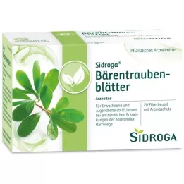 SIDROGA Bear grape leaf tea filter bag, 20x2.0 g