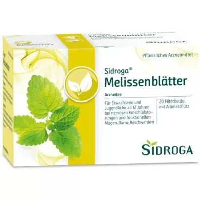 SIDROGA Miliss leaves Tea filter bag, 20x1.5 g