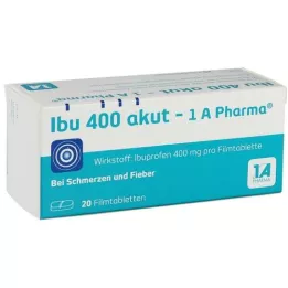 IBU 400 Akut-1a Pharma film-coated tablets, 20 pcs