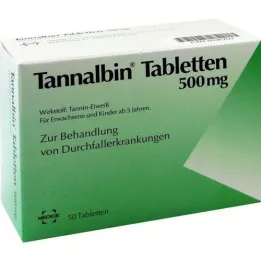 TANNALBIN Tablets, 50 pcs