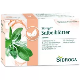 SIDROGA Sage leaves tea filter bag, 20x1.5 g