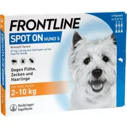 FRONTLINE Spot on H 10 vet. Solution, 6 pcs