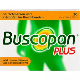 BUSCOPAN plus 10 mg/500 mg film-coated tablets, 20 pcs
