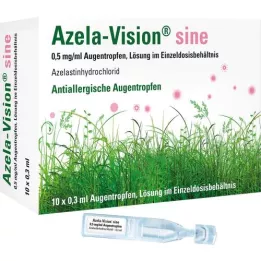 AZELA-Vision sine 0.5 mg/ml eye rati. Einzeldosis., 10x0.3 ml