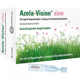 AZELA-Vision sine 0.5 mg/ml eye rati. Einzeldosis., 20x0.3 ml