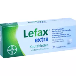 LEFAX Extra chewing tablets, 20 pcs