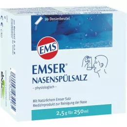 EMSER Nose rinsing salt Physiologically Btl., 20 pcs