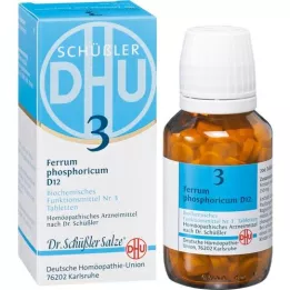 BIOCHEMIE DHU 3 Ferrum Phosphoricum D 12 tablets, 200 pcs