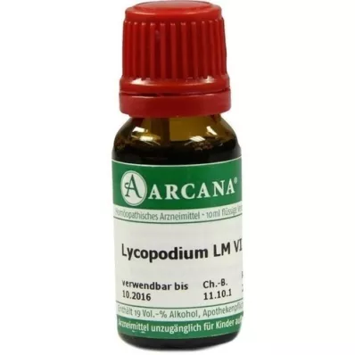 LYCOPODIUM LM 6 Dilution, 10 ml