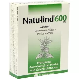 NATULIND 600 mg covered tablets, 20 pcs
