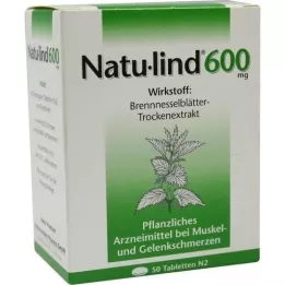 NATULIND 600 mg covered tablets, 50 pcs