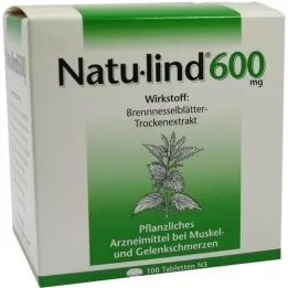NATULIND 600 mg covered tablets, 100 pcs